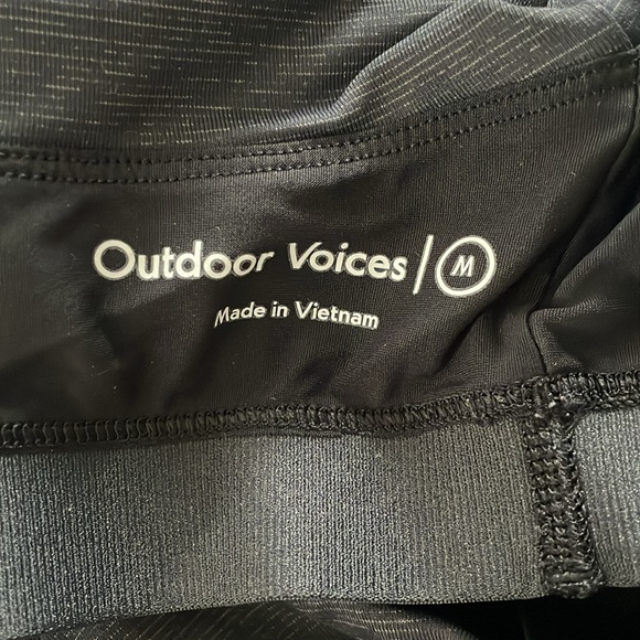 Outdoor Voices TechSweat™ Move Free Tank, Heather Dark Grey, M, excellent cond. - Picture 3 of 5